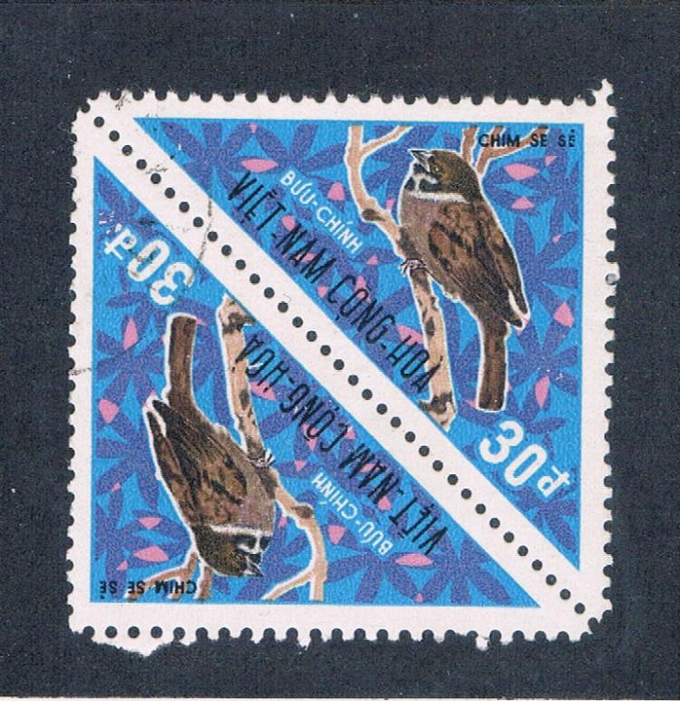 Vietnam 367 Pair Used Birds (V0049)