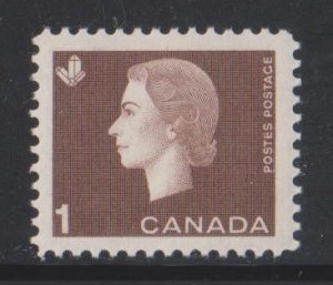 Canada, 1c Queen Elizabeth II (SC# 401) MNH