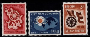 South Vietnam Scott 255-257 MH* Buddha's Birthday set