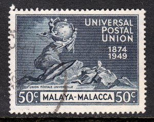 Malaya (Malacca) - Scott #21 - Used - SCV $5.50