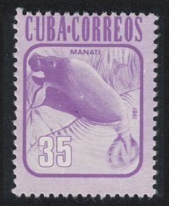 Caribic Solenodon Dugong American manatee 1981 MNH SG#2767