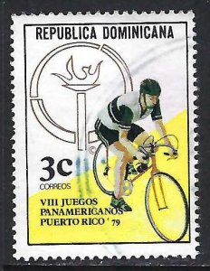 Dominican Republic 814 VFU CICLING T166-8