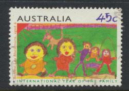 Australia SG 1450  Used  Year of Family