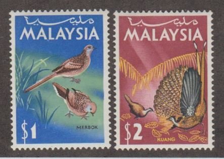 Malaysia Scott #24-25 Stamp - Mint Set