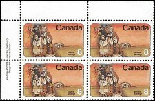 CANADA   #643 MNH UPPER LEFT PLATE BLOCK  (1-2)