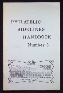 Philatelic Sidelines Handbook Number 3 (1968)