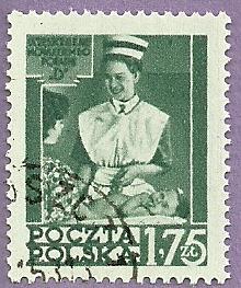 Poland Used Stamp Scott 588