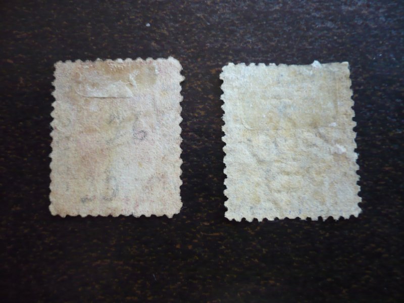 Stamps - Natal - Scott# 38-39 - Used Part Set of 2 Stamps