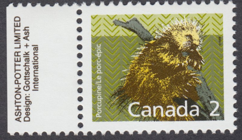 Canada - #1156 Porcupine - MNH
