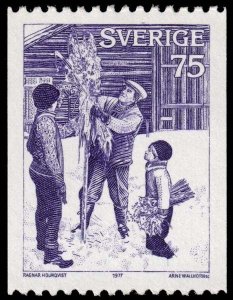 Sweden - Scott 1225 - Mint-Never-Hinged