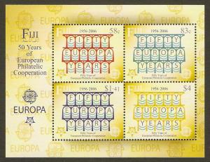 Fiji #1053a NH 50 Years Europa SS