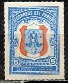 Peru; 1954: Sc. # RA36: Mint Gumless Cpl. Set