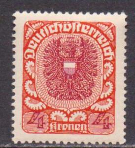 Austria   #244  MLH  (1921)