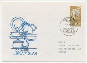 Cover / Postmark Germany / DDR 1984 Glass - Jena