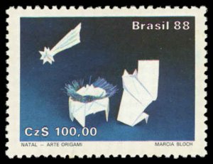 BRAZIL Sc 2154 VF/MNH - 1988 100cz Nativity