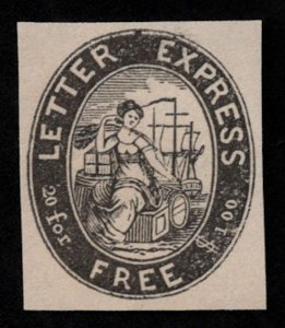 US #LOCAL 96L VF/XF mint no gum, Letter Express, sold as is, Good Color!