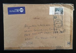 CM) 2006. NEW ZEALAND. AIRMAIL ENVELOPE SENT TO USA. MOUNTAIN STAMP. XF