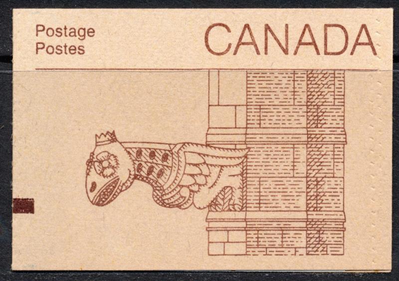Canada #947a mint booklet, Parliament Buildings