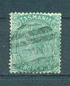 Tasmania sc# 61 (3) used cat value $1.25