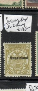 SWAZILAND 2D  SG 2    MOG      P0526H