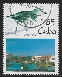 Cuba # 3707 - Coco Island & Mockingbird - unused CTO.....{Z19}