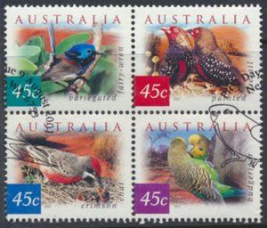 Australia  SC# 1987a  SG 2126a Used Birds  with fdc see details & scans 