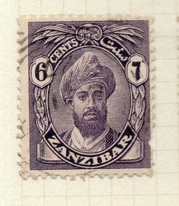 Zanzibar 1926-27 Early Issue Fine Used 6c. NW-187285