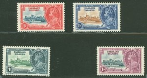 Falkland Islands #77-80  Single (Complete Set)