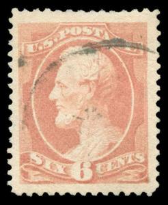 momen: US Stamps #208 Used PSE Graded XF-90J