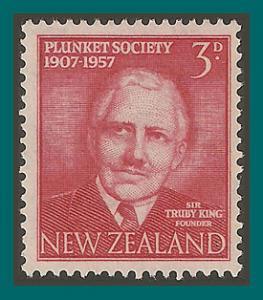 New Zealand 1957 Plunket Society, MNH  #318,SG760