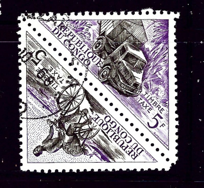 Congo (PR) J37a CTO 1961 Pair