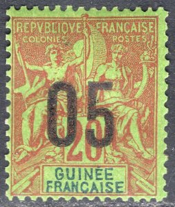 FRENCH GUINEA SCOTT 51