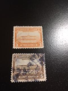 Ecuador sc C128-C129 u