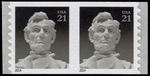 United States - Scott 4861 - Mint-Never-Hinged - Attached Pair