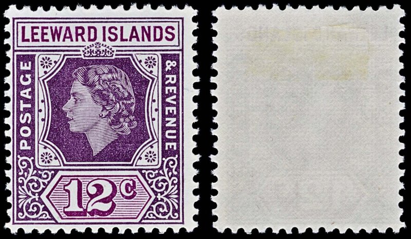 4518: Leeward Islands SG126 Definitive Set of 15. 1954. Sc#133 Mi117 LMM Mint...