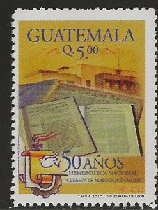 Guatemala 2011, Scott 649, National Journalism Library