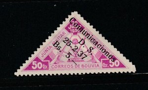 Bolivia 240 MH Surcharge (B)