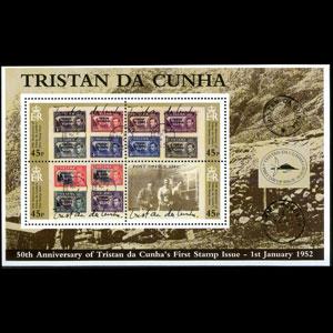 TRISTAN DA CUNHA 2002 - Scott# 705 S/S Stamp 50th. NH