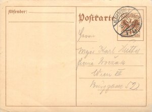 E0053 Austria postal stationery postal card correspondence postcard Vienna 1927