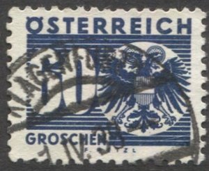 AUSTRIA 1935  Sc J170  60h Postage Due Used  VF