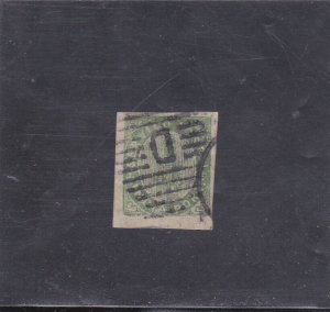 PORTUGUESE INDIA NATIVE STAMP 6 REIS (1883)  SC # 173