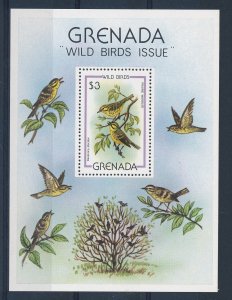 [19574] Grenada   1980 �Birds vogels oiseaux �uccelli Souvenir Sheet MNH