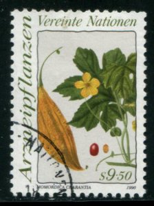 102 UN - Vienna 9.50s Medicinal Plants,  used