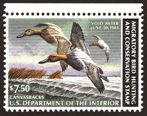 U.S. #RW49 MINT OG NH