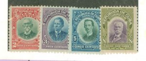 Cuba #240-243 Unused Single