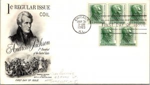 FDC 1963 SC #1225 Fleetwood Cachet - Chicago, ILL - Pair & Strip Of 3 - J5878