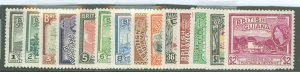 British Guiana #253-266  Multiple