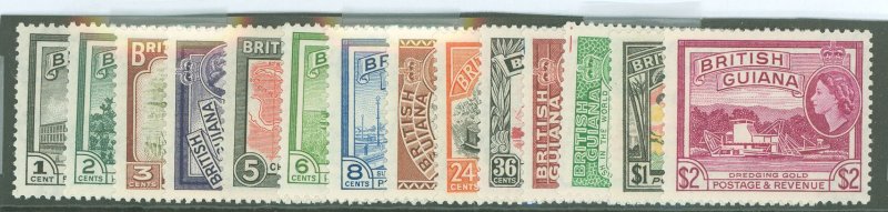 British Guiana #253-266  Multiple