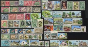 Fiji Postage British Commonwealth Oceania Stamps Collection Used MLH