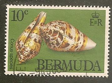 Bermuda  Scott  419    Sea Shell       Used